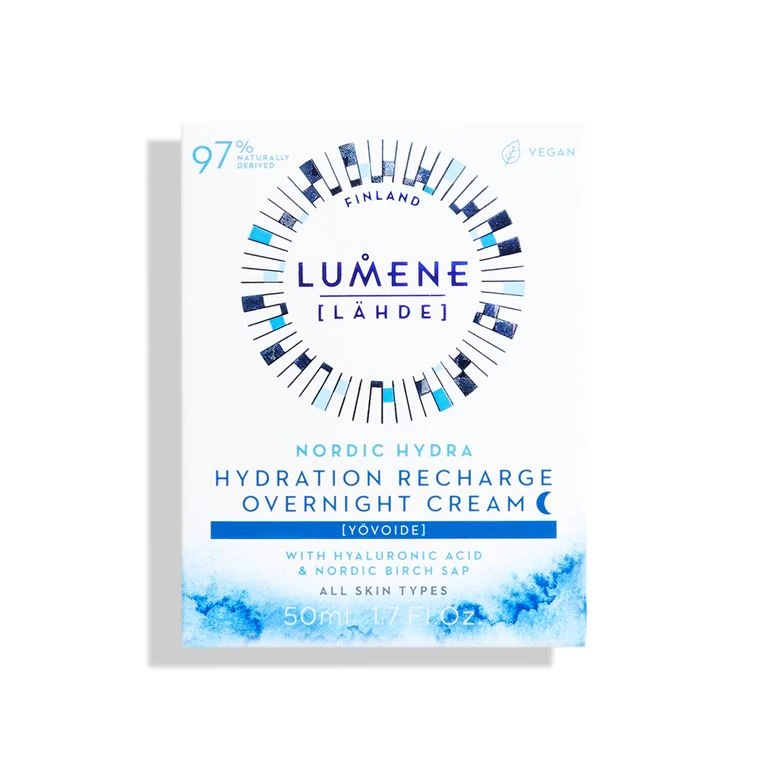 LUMENE Hydration Recharge Overnight Cream, 50 Ml