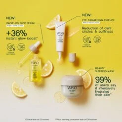 Shiseido Waso Glow-On Shot, 20 Ml -Clarins Salgsbutik 768614189930 6