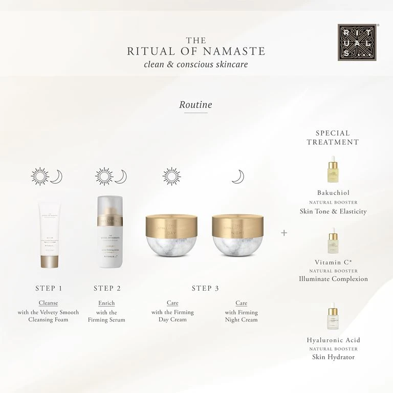 Rituals Hyaluronic Acid Natural Booster Serum, The Ritual Of Namaste, 20 Ml 6 Rituals Hyaluronic Acid Natural Booster Serum, The Ritual Of Namaste, 20 Ml - Billede 6
