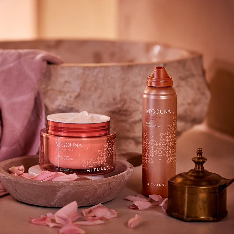 Rituals M'Gouna Body Mousse To Oil, 150 Ml 2 Rituals M'Gouna Body Mousse To Oil, 150 Ml - Billede 2