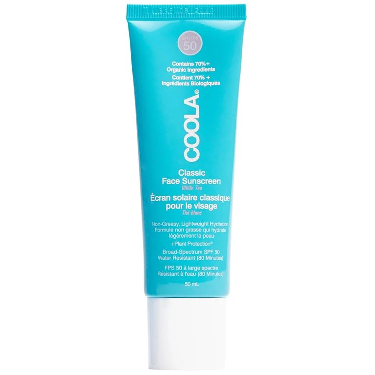 Coola Classic Face Lotion White Tea, SPF 50, 50 Ml 1 Coola Classic Face Lotion White Tea, SPF 50, 50 Ml