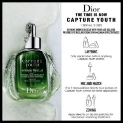 DIOR Capture Youth Intense Rescue Oil-Serum, 30 Ml -Clarins Salgsbutik dior capture youth intense rescue oil serum 2