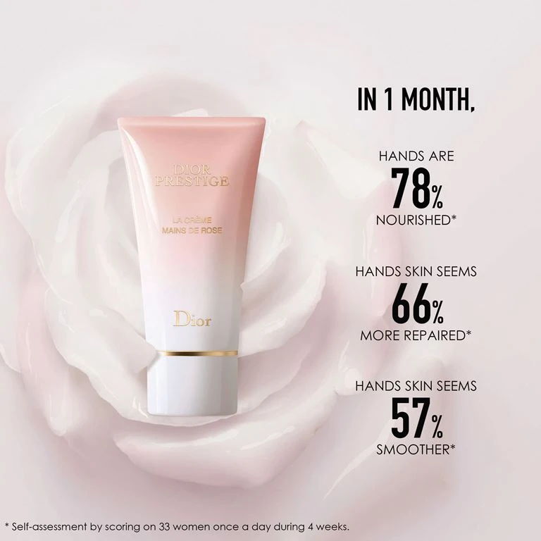 DIOR Prestige La Crème Mains De Rose Hand Creme, 50 Ml 3 DIOR Prestige La Crème Mains De Rose Hand Creme, 50 Ml - Billede 3