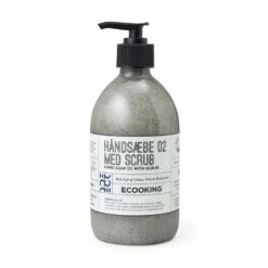 Ecooking Håndsæbe 02 Med Scrub, Viol/ Hvid Peber/ Citrus, 500 Ml