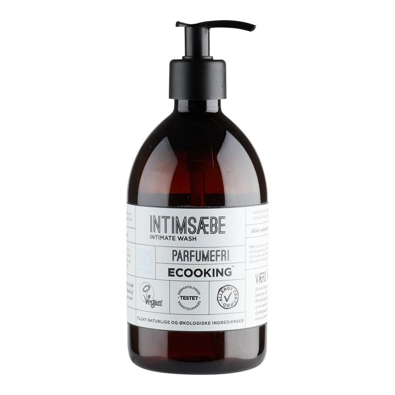 Ecooking Parfumefri Intimsæbe, 500 Ml 1 Ecooking Parfumefri Intimsæbe, 500 Ml