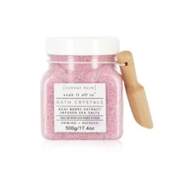 Bath Crystals, Acai Berry, 500 G